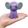 squishy éléphant violet