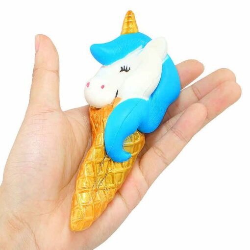 Unicorn Ice Cream Cone Squishy