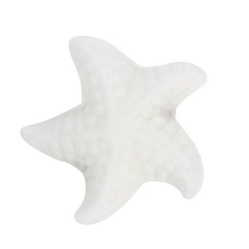 squishy mochi étoile de mer blanc