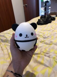 Panda Egg Squishy photo review