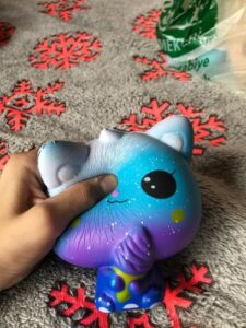 Galaxy Cat Squishy photo review