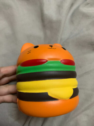 Cat Hamburger Squishy photo review