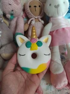 Unicorn Donut Squishy photo review